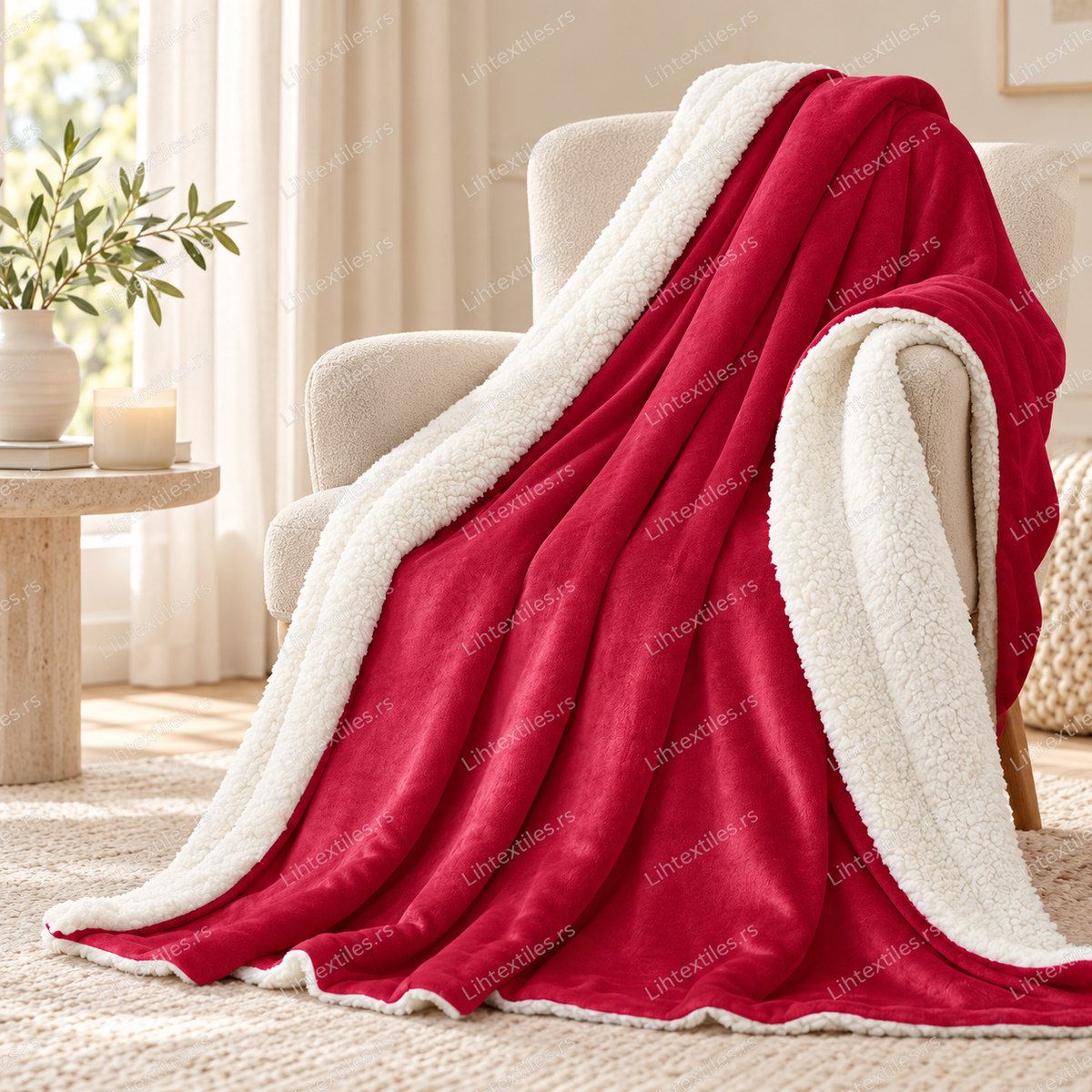 Dvostrano mekano ćebe – Teddy Collection