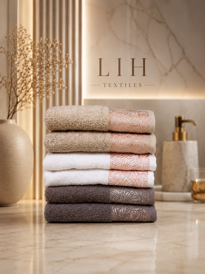 LUX set peškira 6/1 – žakard tkanje | 100% pamuk
