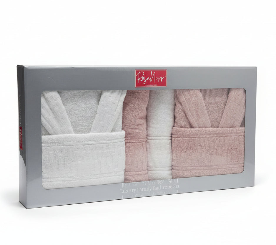 Premium set bademantila i peškira za dvoje