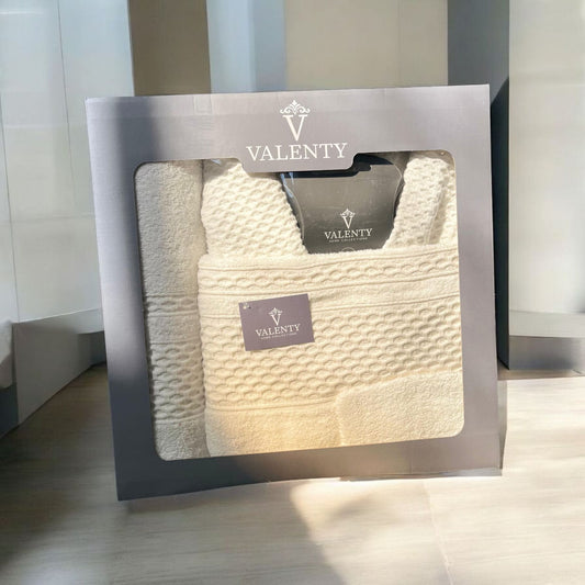 Premium set bademantila i peškira za jednu osobu