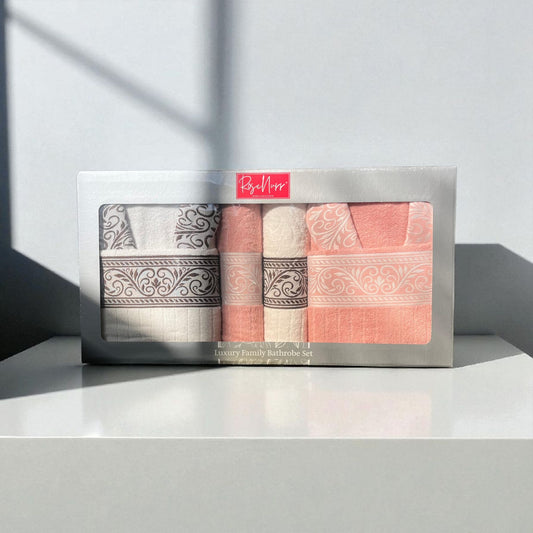 Premium set bademantila i peškira za dvoje