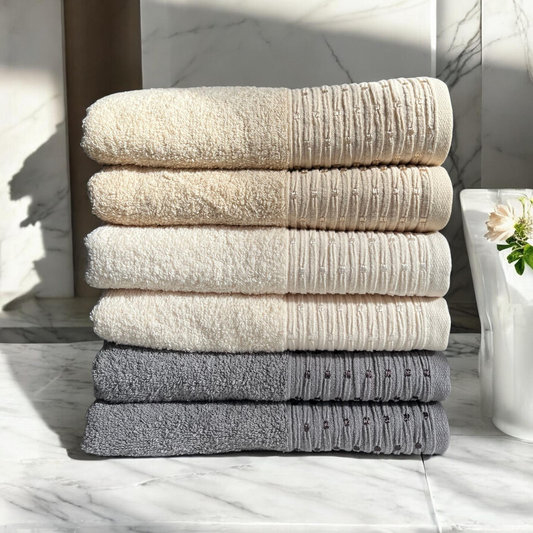 LUX set peškira 6/1 – žakard tkanje | 100% pamuk