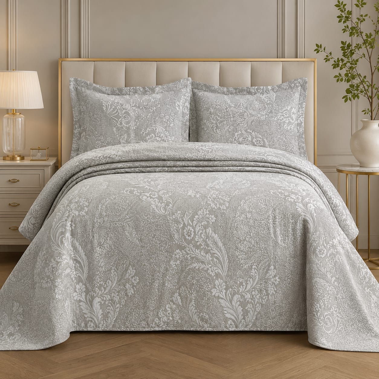 Francuski prekrivač AUROLIS HOME 240x260 cm sa 2 jastučnice