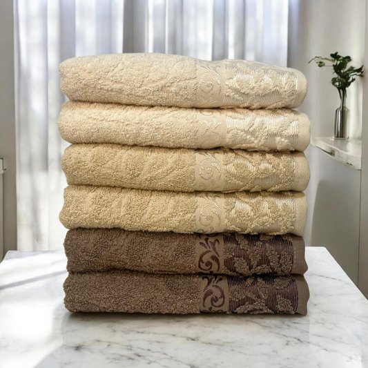 LUX set peškira 6/1 – žakard tkanje | 100% pamuk