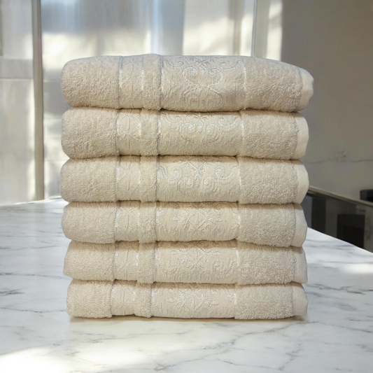 LUX set peškira 6/1 – žakard tkanje | 100% pamuk