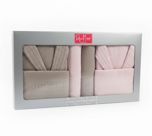 Premium set bademantila i peškira za dvoje