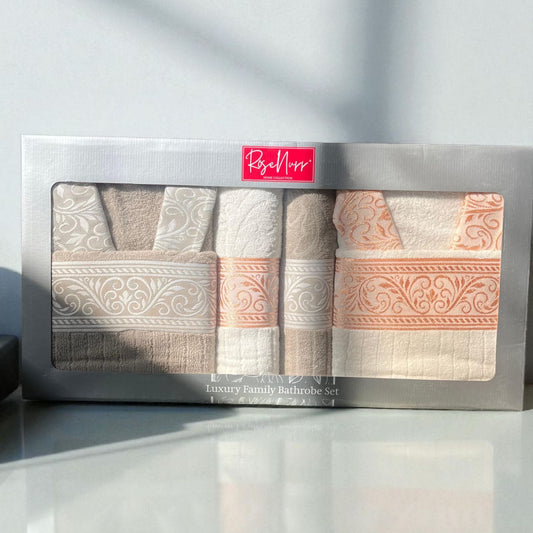 Premium set bademantila i peškira za dvoje