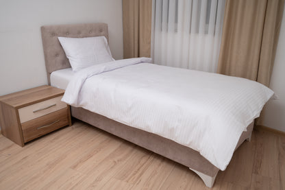 100% Pamučna Damast Posteljina Single