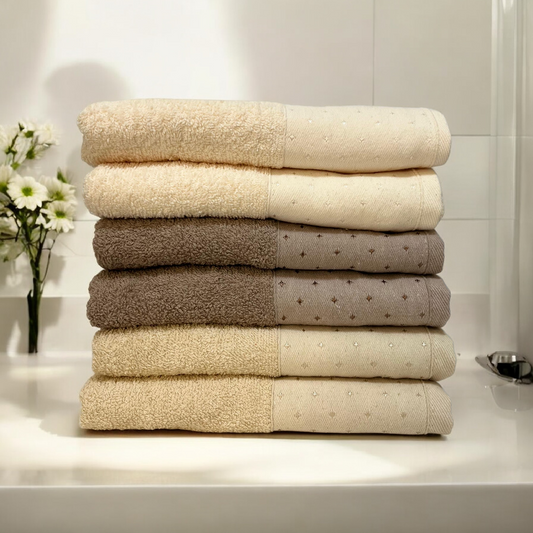 LUX set peškira 6/1 – žakard tkanje | 100% pamuk