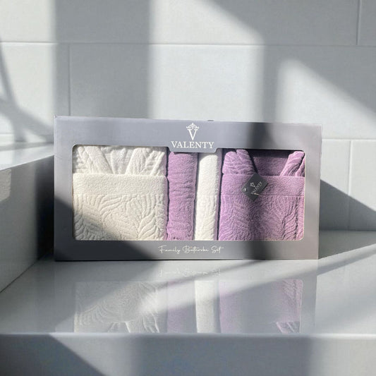 Premium set bademantila i peškira za dvoje