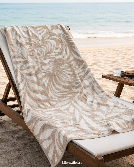Plažni peškir 90×160 cm – 100% egipatski pamuk